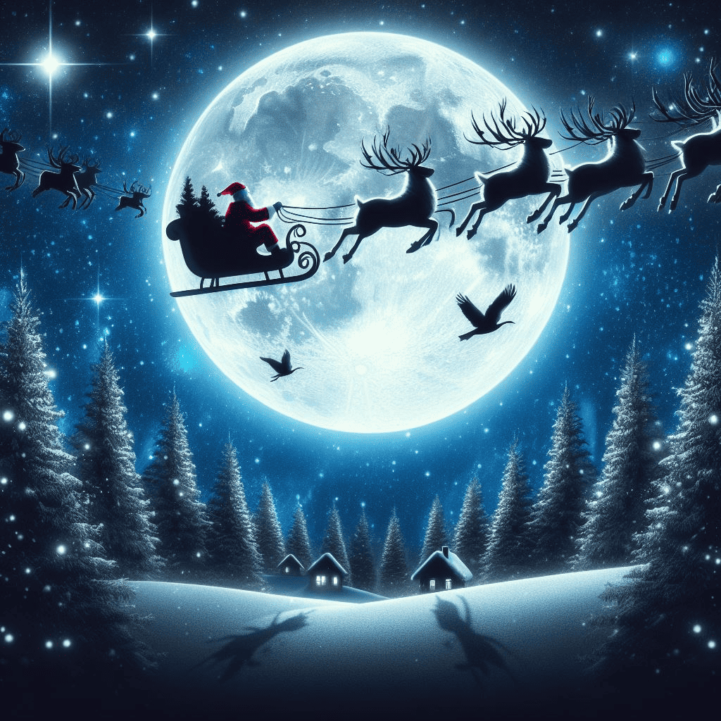 Santa’s Reindeer Sleigh Ride
